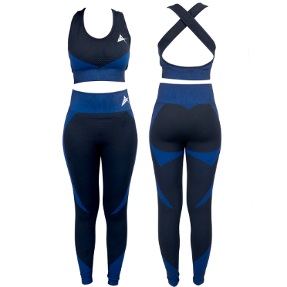 Carla Leggings - Blue Black M