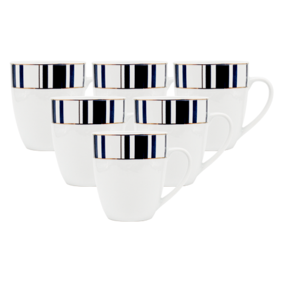 (6) Athena Coffee Mugs 355ml