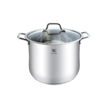  20cm Stainless Steel Stock Pot - 5lt