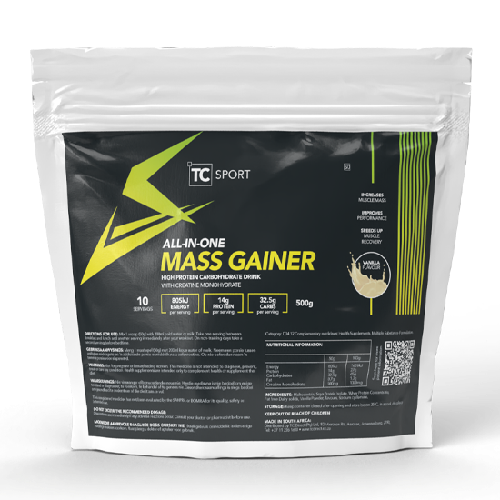 All in One Mass Gainer - Vanilla - 500g