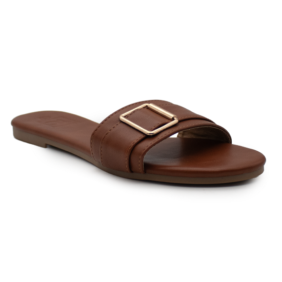 Amanda Sandal Tan - Size 4 