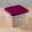 Picture of Easy Store Square With Lid 3Lt - Cherry (New)