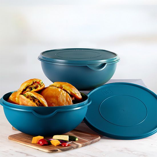 Picture of Bowl With Lid 10Lt Teal (New)