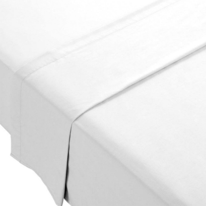 Show details for Flat Sheet White Queen - 230 x 250cm Picture of Flat Sheet White Queen - 230 x 250cm