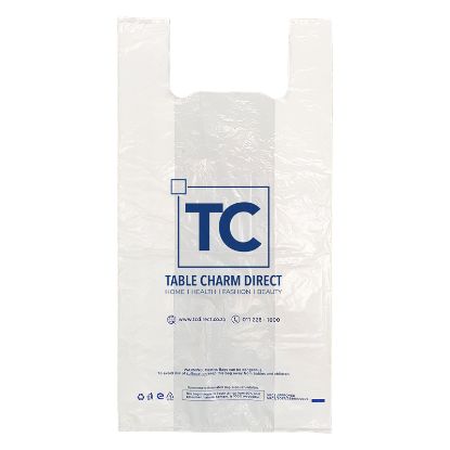 Picture of (10) TC Plastic Bags - Jumbo 34 x 64cm