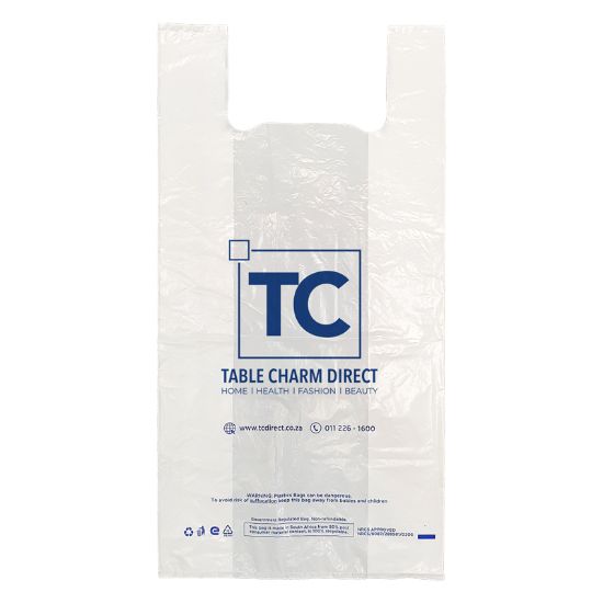 Picture of (10) TC Plastic Bags - Jumbo 34 x 64cm